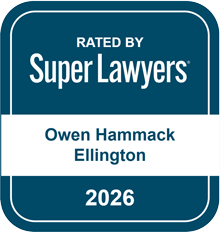 Rated By Super Lawyers | Owen Hammack Ellington | 2026